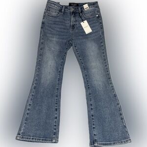 Judy Blue Midrise Cropped Bootcut Jeans Women’s Size 5/27 NWT